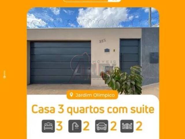 #5296 - Casa Nova para Venda em Montes Claros - MG - 1