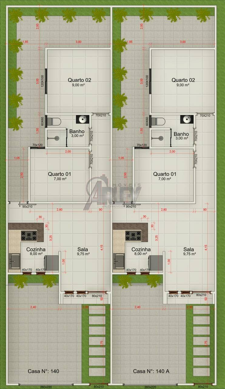 Casa, 2 quartos - Foto 3