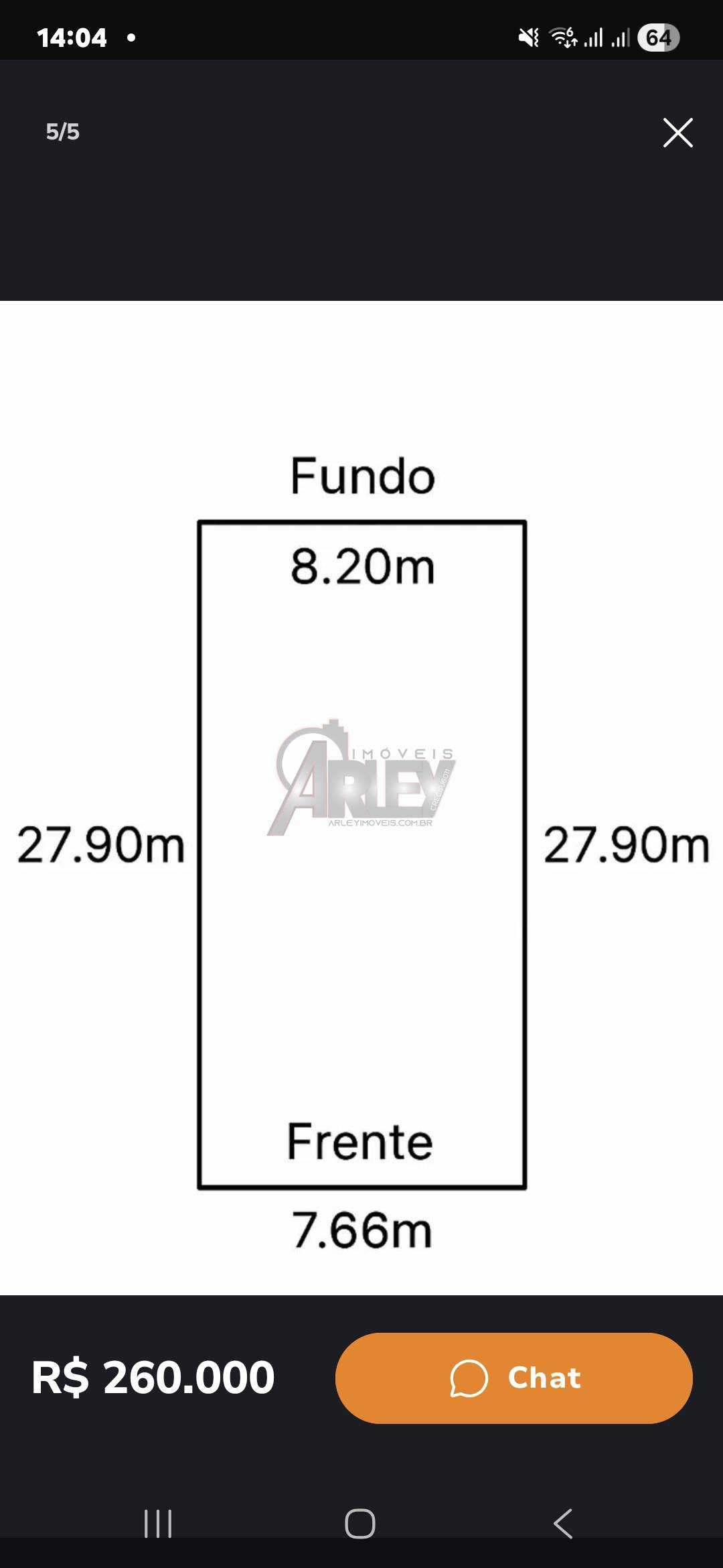 Terreno, 222 m² - Foto 5