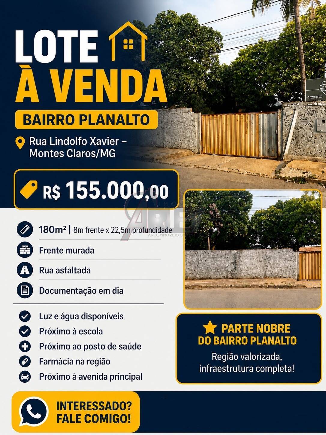 Terreno, 180 m² - Foto 1